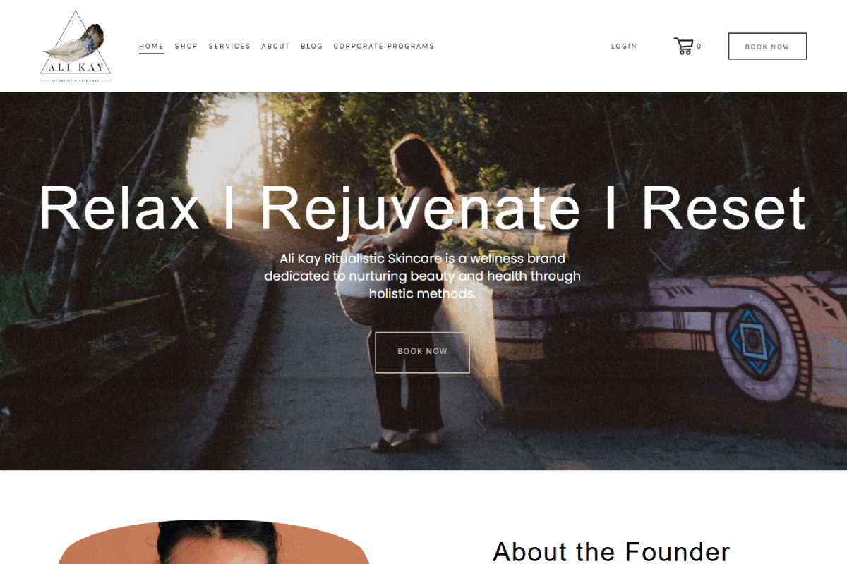 Ali KaySquarespace Website